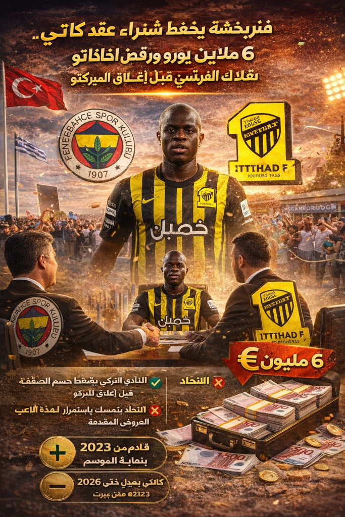 مفاوضات انتقال كانتي_ 6 ملايين يورو