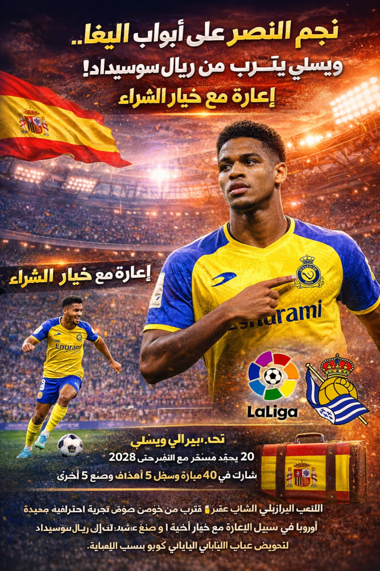 ويسلي يقترب من ريال سوسيداد