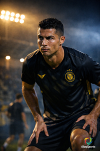 كريستيانو رونالدو في تدريب النصر