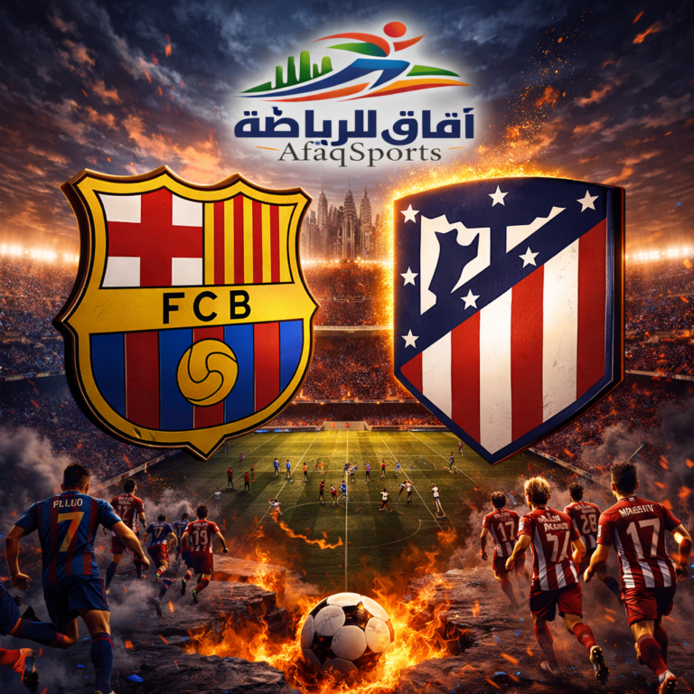 المباراة النارية بين برشلونة وأتلتيكو