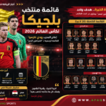 قائمة منتخب بلجيكا لكأس العالم 2026.. رودي غارسيا يراهن على الخبرة بقيادة لوكاكو ودي بروين